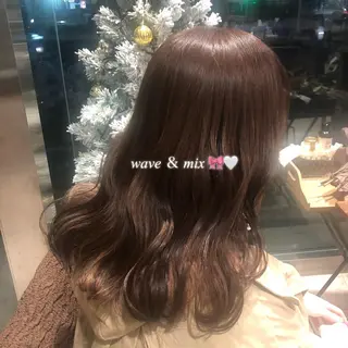 セミロング 𝙢𝙞𝙮𝙪🎀 girly hairのヘアスタイル