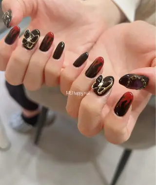 ネイル 北浦和 自爪育成ケアのネイルデザイン