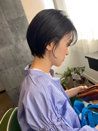 ショート 広島/ボブ/レイヤー 🌿‬wakabaのヘアスタイル