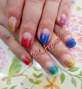 ネイル 自然派ネイルサロンma36memo.9(まみむめも)所属・さわべ まみのネイルデザイン