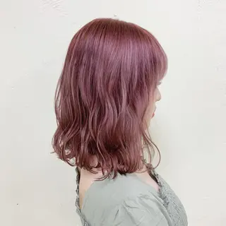 ミディアム カラー SALOWIN 札幌大通り店所属・🏆ウルフ/レイヤー 指名No.1山口圭佑のヘアスタイル