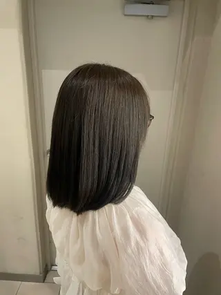 ミディアム カラー MASHIRO💎 透明感カラー/カットのヘアスタイル