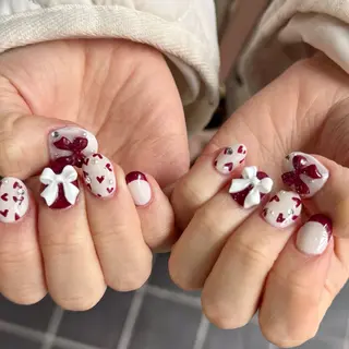 ミディアム 小川 柚香のネイルデザイン