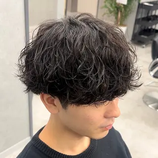 メンズ 🎖️似合わせメンズ パーマ🎖️カネキのヘアスタイル