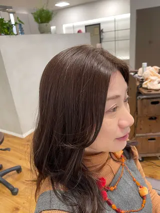 カラー 松本 朝野のヘアスタイル