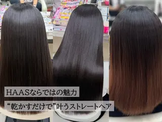 ロング 縮毛矯正専門店　美容室ハース所属・ウィリアム シュウのヘアスタイル