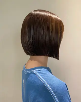 ショート カラー ヘアアレンジ Nancy所属・束感まつげ❤︎ あみのマツエク・マツパデザイン