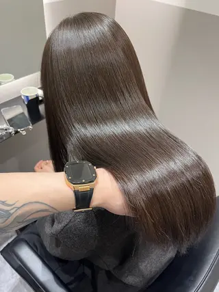 セミロング カラー ボブ& 髪質改善FUMIYAのヘアスタイル