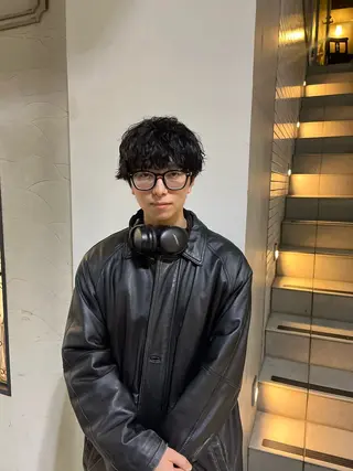 パーマ メンズ アロハ　自由が丘所属・メンズカット 募集中✨まゆのヘアスタイル