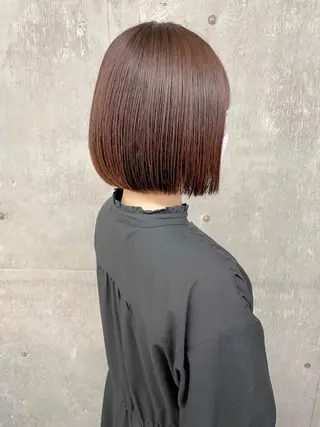 ショート カラー 日韓レイヤー🇰🇷 艶カラー/ナカネのヘアスタイル