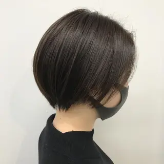 ショート ショート/グレージュ 鈴木春樹のヘアスタイル