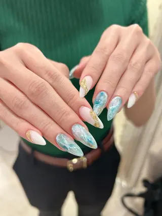 ネイル Bianca栄店 みさと店長のネイルデザイン
