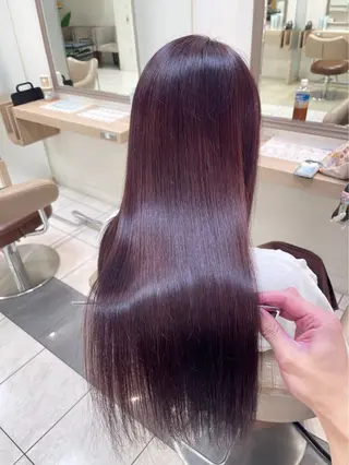 ロング カラー Ash国立店 池田勇一”のヘアスタイル