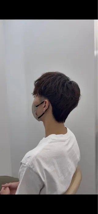 ショート メンズ ボーイッシュ美容師 NAKOのヘアスタイル