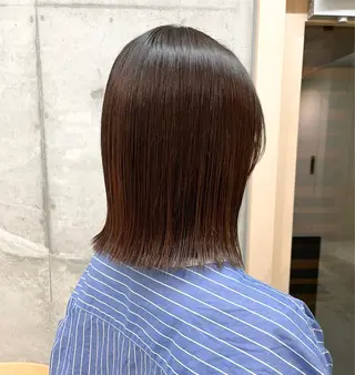 ミディアム カラー mee.浦和店所属・カットモデル募集 🍒/北爪まゆのヘアスタイル