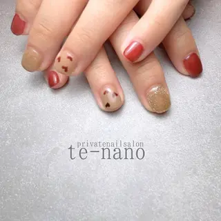 ネイル プライベートサロン te-nanoのネイルデザイン