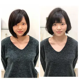 ショート パーマ ディレクター ノナカのヘアスタイル