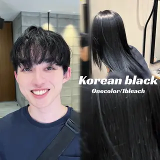 カラー 博多韓国ヘア/デジタ ルパーマ【美涼】のヘアスタイル