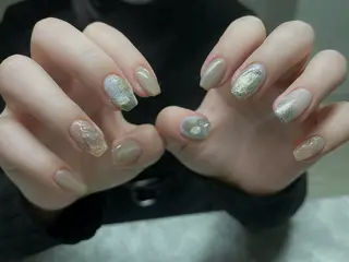 ネイル Protea きぬがわ らむのネイルデザイン