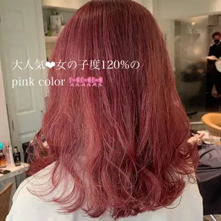 セミロング カラー 韓国ヘア特化型美容師 カワノマイ🇰🇷のヘアスタイル