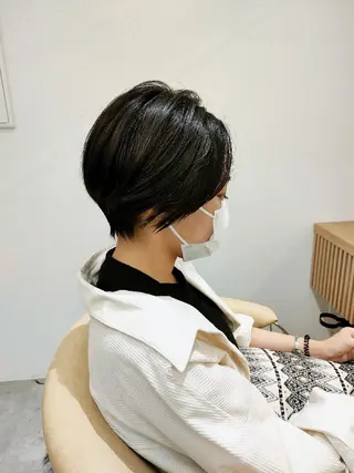 ショート Lond profil 浦和所属・【似合わせ・レイヤー ・パーマ】海気のヘアスタイル