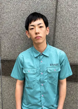 ショート メンズ Lolonois梅田 澤田　葵のヘアスタイル
