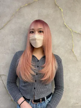 ロング JUNYA 海外ガールヘアのヘアスタイル