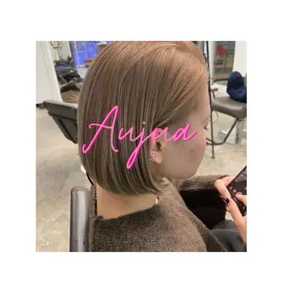 ミディアム レイヤー/デジパ SAKIのヘアスタイル