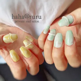 ネイル haha@ ruruのネイルデザイン