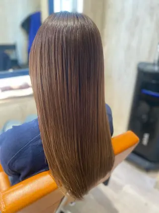 ロング 小島あゆ美/髪質改善 /縮毛矯正/ケラコラのヘアスタイル