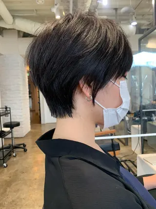 ショート 💫カットはなんでも 得意です✂️のヘアスタイル