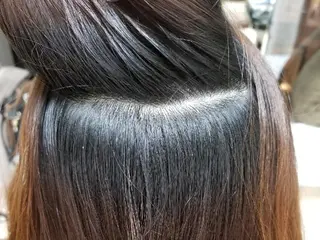 ロング カラー ラカリテ所属・渋谷 りなのヘアスタイル