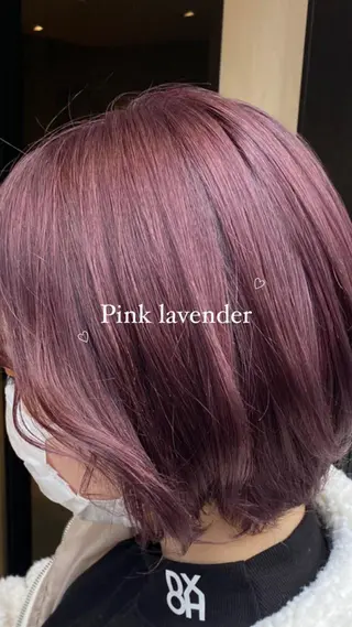 ミディアム カラー ヘアアレンジ アンククロス渋谷【ANKH CROSS】所属・韓国ヘア┊︎レイヤー ┊︎haruka🌙のヘアスタイル