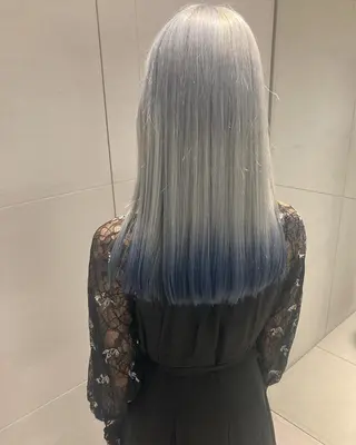 セミロング カラー 🌈ウルトワ水素 髪質改善naru🌈のヘアスタイル