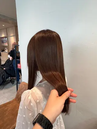 ダン/メンズ/ 顔周り×透明感カラーのヘアスタイル