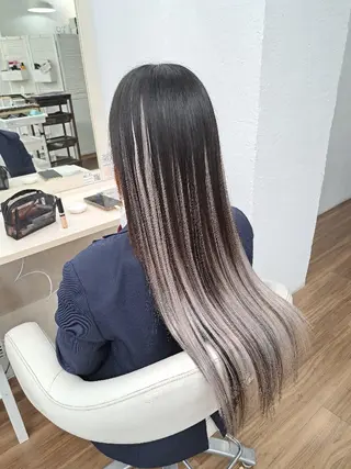 ロング GLOSS❤︎ Harunaのヘアスタイル