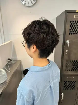 ショート INORI|艶カラ ー|フェイスレイヤーのヘアスタイル