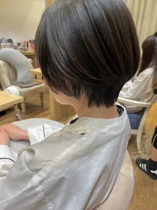 ショート 暖色カラー/似合わせ カット/名古屋/辻のヘアスタイル