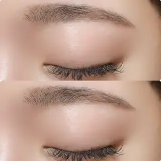 アイブロウ meguru／マツパ ／マツエク／束感のマツエク・マツパデザイン