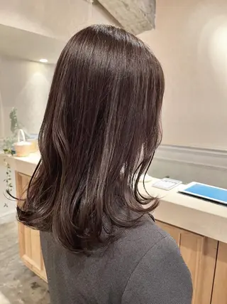 ミディアム カラー 銀座🤍ボブ/ ミディアム/佐野夢美のヘアスタイル
