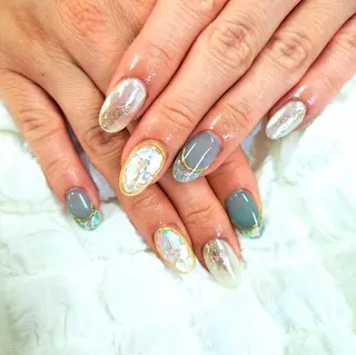 ネイル 河野ちえ (雑誌掲載サロン)のネイルデザイン