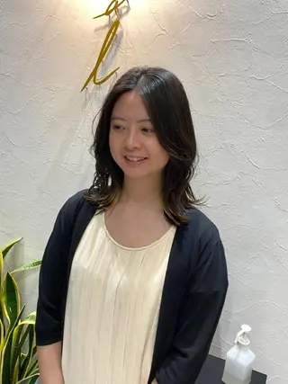 ミディアム ace 梅田所属・似合わせ特化 美容師kokiのヘアスタイル