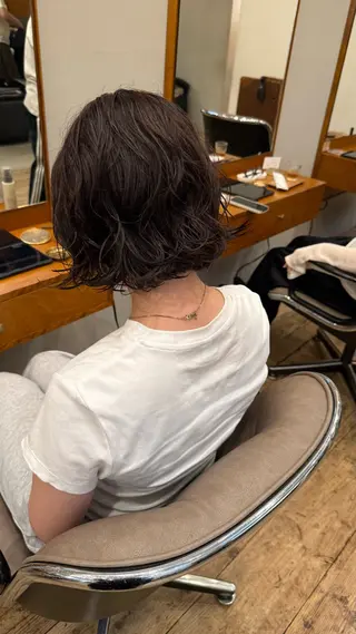 ミディアム パーマ 原宿/パーマ 🧺ユウマのヘアスタイル