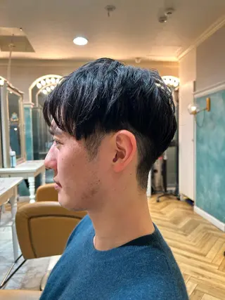 ショート メンズ 池袋/韓国メンズヘア ❤️💙軸丸みうのヘアスタイル