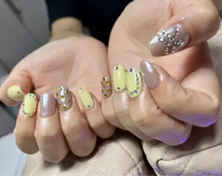 ネイル goldgleams ちなのネイルデザイン