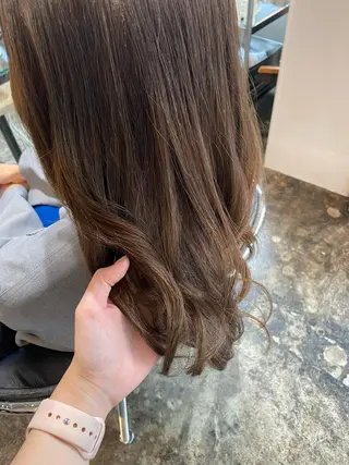 セミロング カラー アレンジ指名 no.1✨ｈａｋｏのヘアスタイル