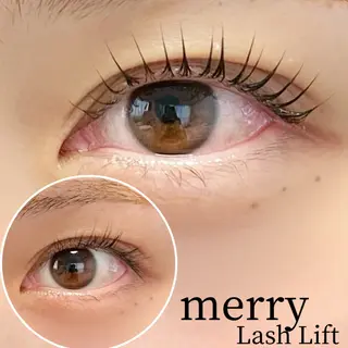 マツエク・マツパ merry Lash Liftのマツエク・マツパデザイン