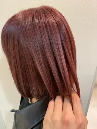 ミディアム カラー 柳澤 和也のヘアスタイル