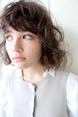 ショート カラー パーマ Mira 代表 SEKIのヘアスタイル