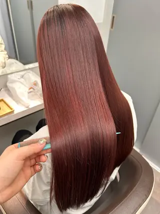 ロング カラー SALOWIN新宿三丁目 Frente店所属・薄田 珠美のヘアスタイル